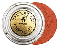 Coral Red Gilders Paste 1.5 oz.