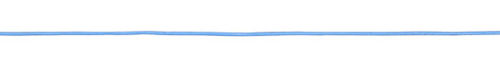 Sky Blue Round Leather Cord 1.5mm