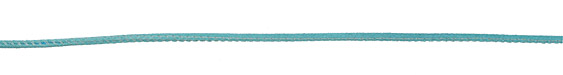Turquoise Stitched Suede Round Leather Cord 2.5mm