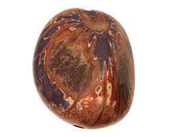 Tagua Nut Midnight Nugget 40-45x32-36mm