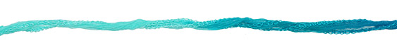 Aquamarine Waters Fairy Silk Ribbon 1/2"