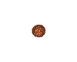 TierraCast Antique Copper (plated) Floral Round 8mm