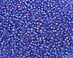 TOHO Transparent Rainbow Sapphire Round 11/0 Seed Bead
