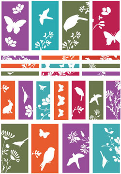 Nunn Design Silhouette Small Transfer Sheet