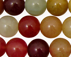 Rainbow Soocho Jade Round 14mm