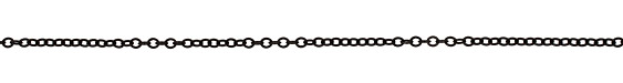 Vintaj Arte Metal Flat Oval Cable Chain