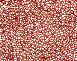 TOHO Gold Lustered Rust Round 11/0 Seed Bead