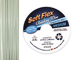 Soft Flex Fluorite .019" (Medium) 49 Strand Wire 10ft.