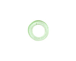 Trinket Foundry Transparent Bottle Mini Glass Bottle Ring 11-12mm