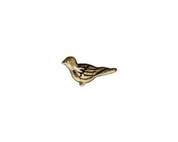 TierraCast Antique Brass (plated) Paloma Bead 8x15mm
