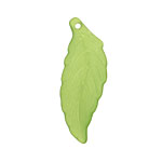 Lucite Grass Green Turning Leaf 14x39mm