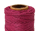 Dark Pink Hemp Twine 20 lb, 205 ft