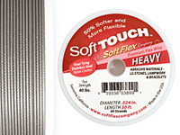 Soft Touch Premium Clear .024" (Heavy) 49 Strand Wire 30ft.