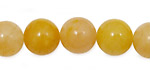 Yellow Jade (nat.) Round 12mm