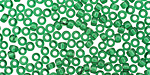 TOHO Transparent Grass Green Round 8/0 Seed Bead