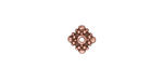 TierraCast Antique Copper (plated) Casik Bead 4x7mm