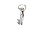 Nunn Design Antique Silver (plated) Key Toggle Bar 24x10mm