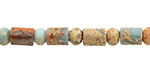 Impression Jasper Barrel & Rondelle 8mm
