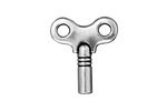 TierraCast Antique Silver (plated) Winding Key Charm 19x22mm