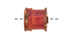 Patricia Healey Copper Large Barrel Bead Cap 16mm