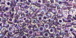 TOHO Rainbow Crystal (with Tanzanite Lining) Round 6/0 Seed Bead