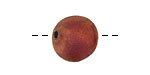 XAZ Raku Stan's Rust Jumbo Round 13-14mm