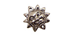 Green Girl Pewter Sun Link 20mm