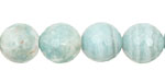Amazonite Faceted Round 12mm