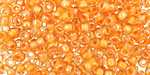 TOHO Jonquil (with Burnt Orange Lining) Round 6/0 Seed Bead