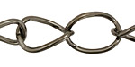 Gunmetal X-Large Oval Curb Chain