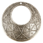 Stampt Antique Pewter (plated) Pyramid Print Gypsy Hoop 50mm
