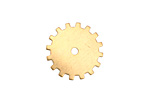Brass Closed Gear 19mm