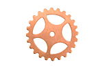 Copper Large Sectioned Gear 25mm