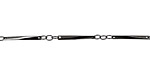 Gunmetal Twisted Bar Chain