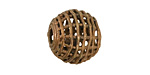 African Brass Basket Round 18-20mm