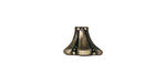 TierraCast Antique Brass (plated) Large Bell Flower Bead Cap 12mm