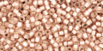 TOHO Rosaline (with Frosted Silver Lining) Round 8/0 Seed Bead