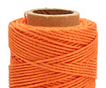 Neon Orange Bamboo Cord 20 lb, 205 ft