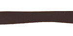 Chocolate Deertan Leather Lace 10mm