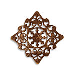 Vintaj Natural Brass Rosette Filigree 36mm