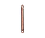 TierraCast Antique Copper (plated) 1 1/4" Bead Bar Link 2x31mm