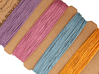 Pastel Hemp Twine 10 lb, 42 ft x 4 colors