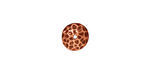TierraCast Antique Copper (plated) Hammered Bead Cap 2x9mm
