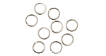 Silver (plated) Round Jump Ring 6mm, 18 gauge