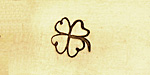 4 Leaf Clover Metal Stamp 6mm