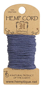 Blue Hemp Twine 20 lb, 20 ft