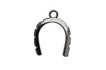 Artistic Wire Hematite Curved Wrapper 17x22mm