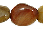 Rutilated Quartz (multi) Tumbled Nugget 25-40x18-25mm