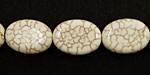 Magnesite Flat Oval 18x13mm