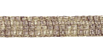 Artistic Wire Antique Brass Mesh 10mm, 1 meter